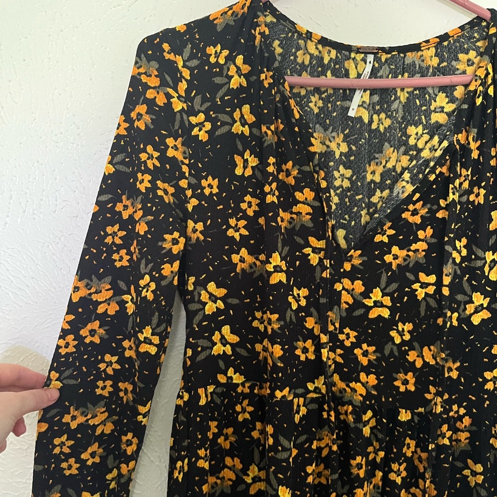 Free People Tiers of Joy Maxi Dress Medium